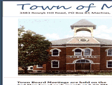 Tablet Screenshot of machiasny.org